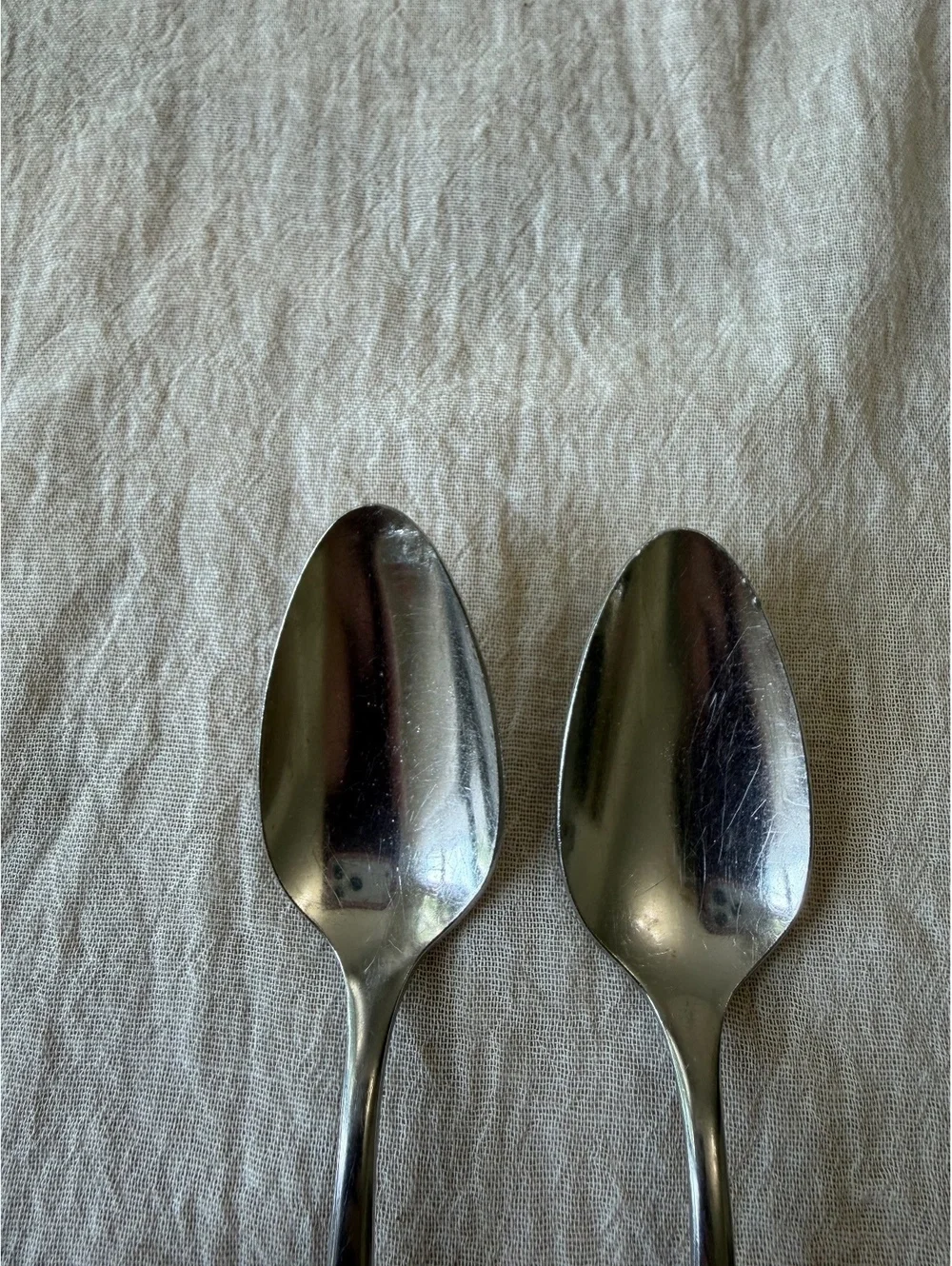 Oneida Everlasting Rose Stainless Steel Teaspoons Set of 5 Flatware Spoons